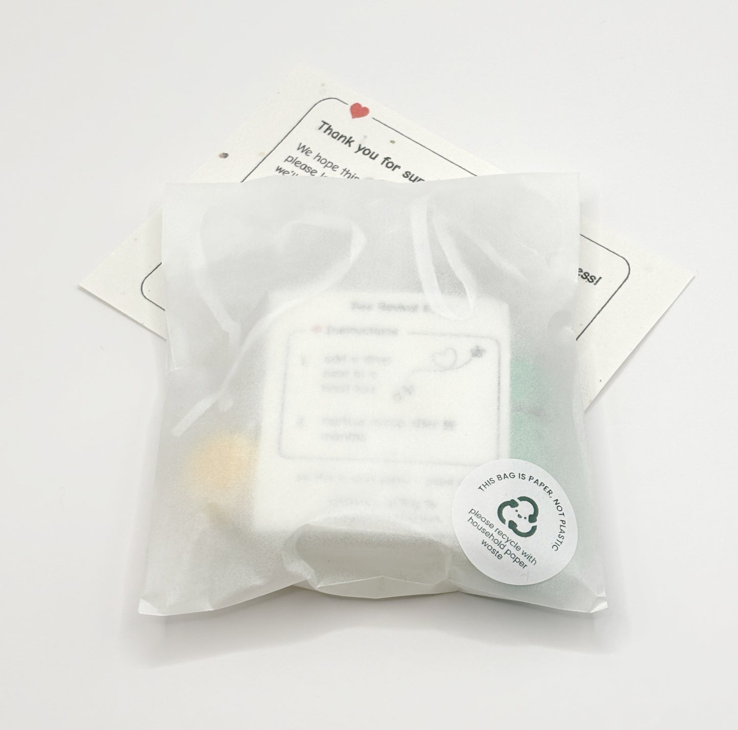 Christmas Themed Bee Revival Kit Gift Bag