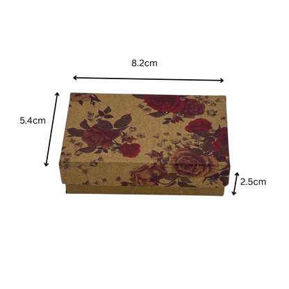 Mini "Flower in a box" with paper flowers, and wildflower seeds