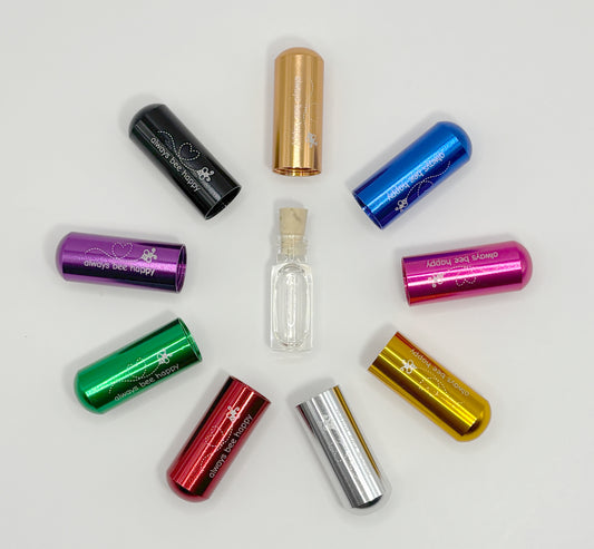 Engraved Bee Revival Kit Keyring available in Multiple Colours - Wrapped in Seed Paper - Eco-Friendly