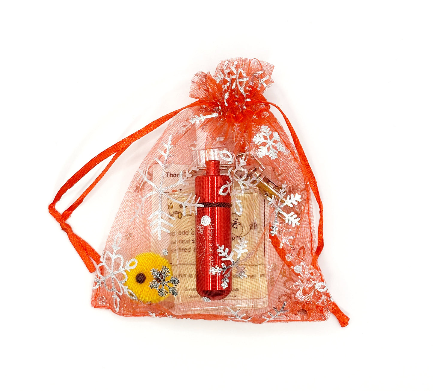 Christmas Themed Bee Revival Kit Gift Bag